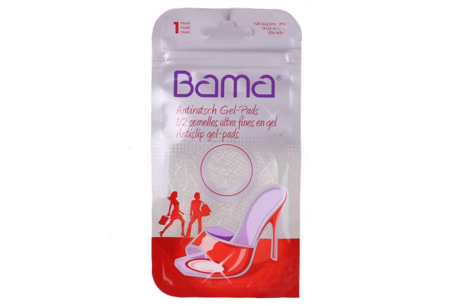 Gloed officieel Bungalow Bama Onzichtbare Antislip Gel-Pads | Bama Smiling Feet