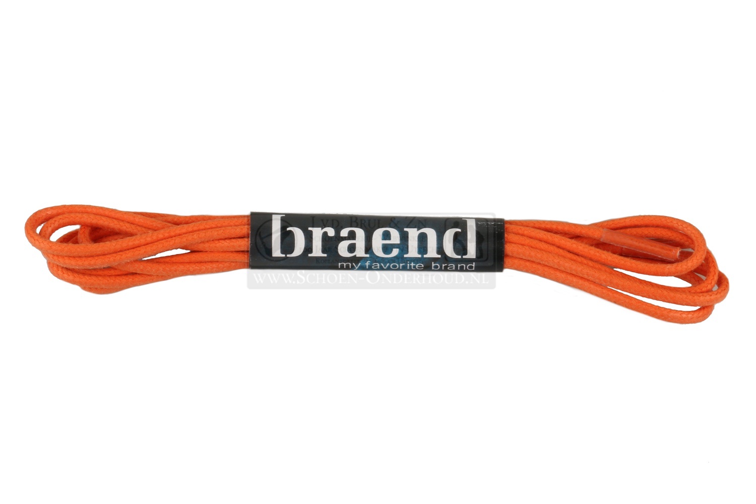 Braend veters rond oranje 80 cm |